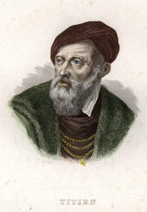 Portret Tiziano Vecellio (Tycjana) (1490 - 1576) autorstwa Unknown artist