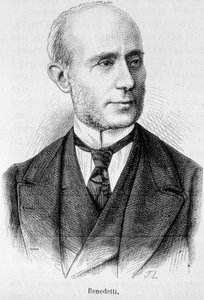 Portret Vincenta Benedettiego, francuskiego dyplomaty (1817 - 1900) autorstwa Unknown artist