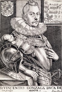 Portret Vincenta Gonzague, księcia Mantui autorstwa Unknown artist