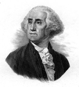 Portret Waszyngtonu autorstwa Unknown artist