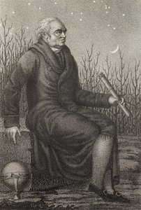 Portret Williama Herschela (1738-1822) brytyjskiego astronoma urodzonego w Niemczech - autorstwa Unknown artist