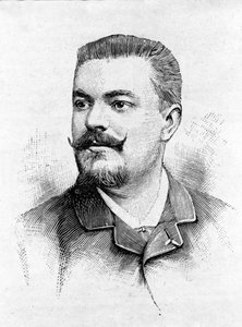 Portret francuskiego tenora Jeana Alexandre Talazaca (1853 - 1892). autorstwa Unknown artist