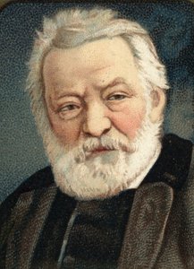 Portret francuskiego pisarza Victora Hugo (1802 - 1885). autorstwa Unknown artist