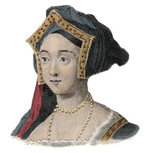 Portret królowej Anglii Jane (Jeanne) Seymour (1509-1537), żony Henryka VIII autorstwa Unknown artist