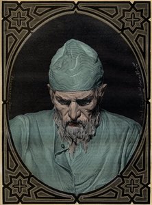 Portret cara Iwana IV Groźnego (1530-1584) - rycina autorstwa Unknown artist