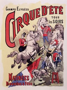 Plakat do Cirque d