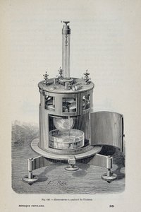 Elektrometr kwadrantowy W. Thomsona – w „Popularnej fizyce” Emile Desbeaux autorstwa Unknown artist