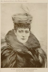Królowa Aleksandra, za Wilmshurstem autorstwa Unknown Artist