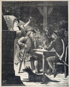 Repere mal sławę w Cartridge King of the Bandits, popularnej powieści Julesa de Grandpre z końca XIX wieku. autorstwa Unknown artist