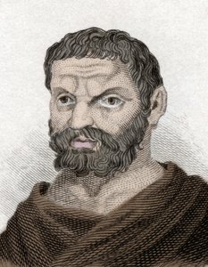 Reprezentacja Thales de Miletus autorstwa Unknown artist