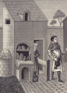 Reprezentacja piekarza w XV wieku. autorstwa Unknown artist