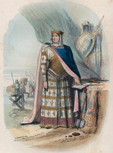 Richilde z Ardenów (lub Richilde of Provence) (ok. 845? 2 czerwca 910, Królestwo Dolnej Burgundii) był drugim małżonkiem Karola Łysego, króla i cesarza Franków - Portret Richilde d