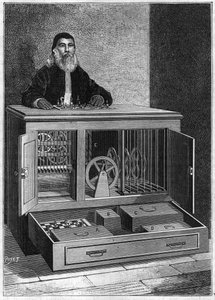 Automat Roberta-Houdina (Jean-Eugene Robert Houdin autorstwa Unknown artist