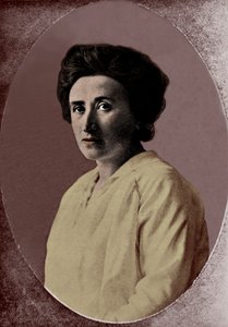 Róża Luksemburg (druk) autorstwa Unknown artist