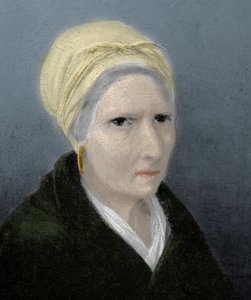 Rosa Raimondi (1776-1852) matka Giuseppe Garibaldiego - matka Giuseppe Garibaldiego - rysunek wg anonimowego obrazu. autorstwa Unknown artist