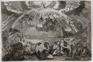 Biblia Royaumonta, Nowy Testament: Sąd Ostateczny. autorstwa Unknown artist