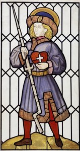 Święty Erazm po witrażu w Saint Quentin autorstwa Unknown artist