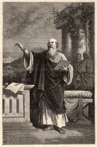 Św. Irena de Lyon (św. Ireneusz z Lyonu) (130-202) - autorstwa Unknown artist