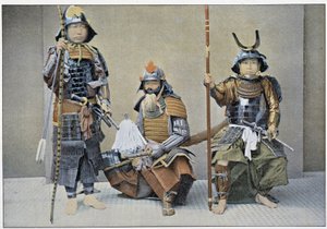 Grupa Samurajów, koniec XIX wieku autorstwa Unknown artist