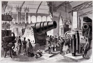 Sekcja Hutnictwa Pruskiego (Canon) w Galerii Maszyn autorstwa Unknown artist