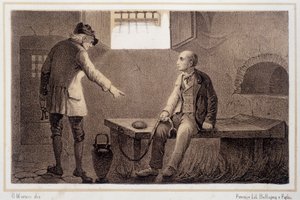 Silvio Pellico (1789 - 1854) przeniesiony do twierdzy Spielberg (Spilberk) - w „”Storia d
