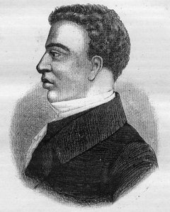 Simon Deutz (1802-1844) lub Hyacinthe de Gonzague lub Sylvain Delatour - człowiek, który w 1832 r. przekazał księżną Berry władzom monarchii lipcowej. autorstwa Unknown artist