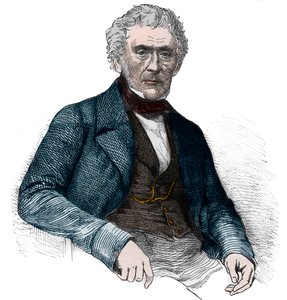 Sir David Brewster, szkocki fizyk - Portret Davida Brewstera (1781-1868) autorstwa Unknown artist