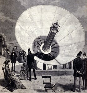 Piec solarny Augustina Mouchota i Pifre autorstwa Unknown artist