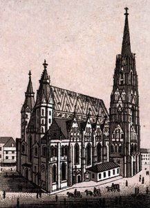 Katedra św. Szczepana (św. Szczepana lub św. Szczepana lub św. autorstwa Unknown artist