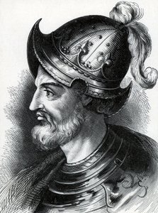 Stefan z Blois (Stephen of England, ok. 1097-1154), ok. 1900 r. (ryc.) autorstwa Unknown artist