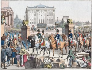 Siły alianckie wkroczą do Paryża 31 marca autorstwa Unknown artist