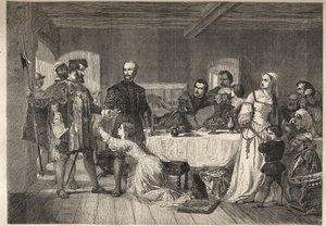 Aresztowanie Johna Browna, Lollarda Ashforda i jednego z pierwszych męczenników we wczesnej fazie panowania Henryka VII - 1517 - autorstwa Unknown artist