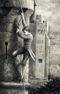 Kartuzyjski Parma Stendhal. Grawerowanie z XIX wieku. autorstwa Unknown artist