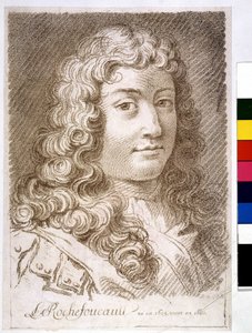 Książę La Rochefoucault - druk autorstwa Unknown artist