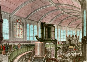 Galeria Maszyn Eiffla na Wystawie Powszechnej Grawerowanie XIX wieku w 1867 r. autorstwa Unknown artist