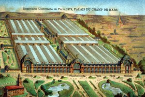 Palais du Champ de Mars na Wystawie Powszechnej w Paryżu w 1878 r. autorstwa Unknown artist