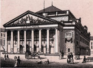 Teatr Królewski w Brukseli w Belgii w „Świat ilustruje 168 widoków”” Bez daty (koniec XIX wieku) autorstwa Unknown artist