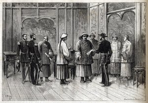 Porozumienie Tientsin lub Konwencja Li-Fournier - Porozumienie Tientsin - Konwencja Li-Fournier (Li Fournier) - 11 maja autorstwa Unknown artist
