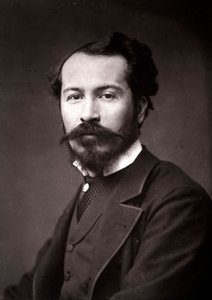 Artysta Edmond-Louis Dupain sportretowany z okazji Salonu Paryskiego w 1883 r. autorstwa Unknown