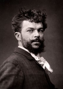 Artysta Georges Haquette sportretowany z okazji Salonu Paryskiego w 1883 r. autorstwa Unknown
