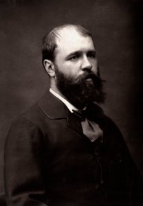 Artysta Jean-Jacques Scherrer sfotografowany z okazji Salonu Paryskiego w 1881 r. autorstwa Unknown