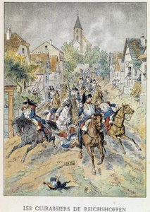 Pancerniki Reichshoffen (Froeschwiller Woerth, Froeschwiller-Woerth), 6 sierpnia autorstwa Unknown artist