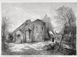 Kościół św. Piotra de Montmartre – w „Świat Ilustrowany” z 05.04.1873 r. autorstwa Unknown artist
