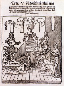 Sztuki wyzwolone: muzyka (grafika) autorstwa Unknown artist