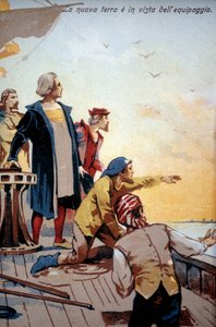 Nowy świat przed załogą Krzysztofa Kolumba (1492). autorstwa Unknown artist