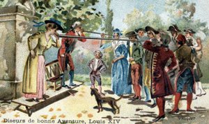 Zawód wróżbitów na początku XVIII wieku. autorstwa Unknown artist