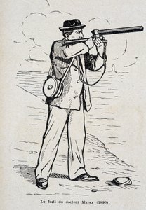 Karabin dr Etienne Jules (Etienne-Jules) Marey (1890) autorstwa Unknown artist