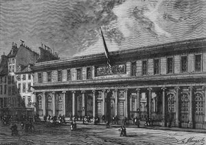Szkoła medyczna w Paryżu utworzona w 1768 roku przez architekta Gouina. W „Albumie nauki””, Éditions Jouvet autorstwa Unknown artist