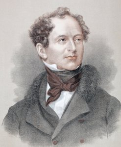 Thomas Moore (lub Thomas More) (1779-1852), irlandzki poeta. autorstwa Unknown artist