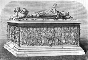 Grób Karola Temerary, księcia Burgundii (1433-1477). autorstwa Unknown artist